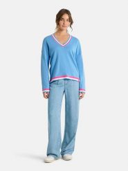 LIEBLINGSSTÜCK Bluza "Malin" w kolorze błękitnym rozmiar: 36. Niebieskie bluzy bez kaptura damskie LIEBLINGSSTÜCK, z bawełny. Za 272.31 zł.