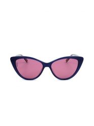 Missoni Damskie okulary przeciwsłoneczne w kolorze granatowo-różowym rozmiar: 56. Niebieskie okulary przeciwsłoneczne damskie Missoni. Za 232.78 zł.