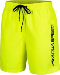 Spodenki kąpielowe męskie Aqua Speed Owen. Brązowe kąpielówki męskie Aqua-Speed, l, bez wzorów, z gumy, do pływania. Za 79.99 zł.