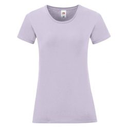 Koszulka Damska Iconic 150. Niebieskie bluzki damskie Fruit of the Loom, s, bez wzorów, bez kołnierzyka. Za 28.99 zł.