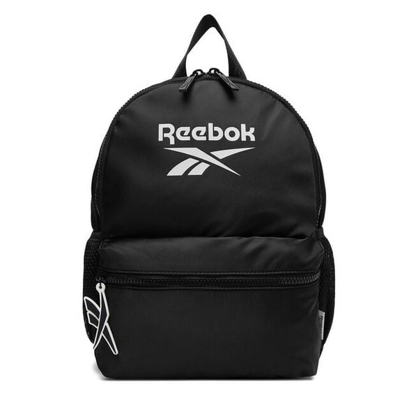 Plecak Reebok. Czarne plecaki damskie Reebok, bez wzorów. Za 99.99 zł.