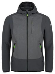 Męska kurtka outdoorowa Loap Urelon szara. Szare kurtki męskie ÀLG, na jesień, l, bez wzorów, z elastanu, klasyczne, bez kaptura. Za 246.99 zł.