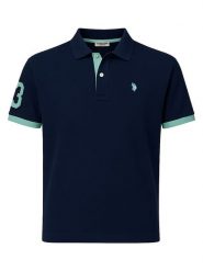 U.S. Polo Assn. Koszulka polo w kolorze granatowym rozmiar: M. Niebieskie koszulki polo męskie U.S. Polo Assn., m, bez wzorów, bez ramiączek. Za 135.49 zł.