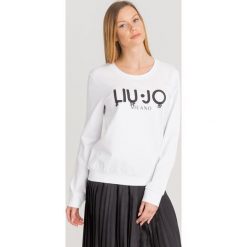 BLUZA Liu Jo Sport. Białe bluzy bez kaptura damskie Liu Jo Sport, l, z bawełny. Za 299.40 zł.