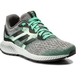 Buty adidas - Aerobounce W CG4579 Cblack/Aergrn/Hiregr. Szare obuwie do biegania damskie Adidas, do biegania. W wyprzedaży za 299.00 zł.
