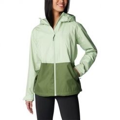 Kurtka uniwersalna damska Columbia Inner Limits Iii. Zielone kurtki damskie Columbia, m, bez wzorów, z syntetyku, z kapturem. Za 466.99 zł.