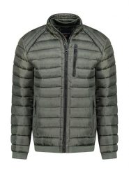 Geographical Norway Kurtka pikowana "Alonzo" w kolorze khaki rozmiar: S. Brązowe kurtki męskie Geographical Norway, s, bez wzorów, bez kaptura. Za 208.83 zł.