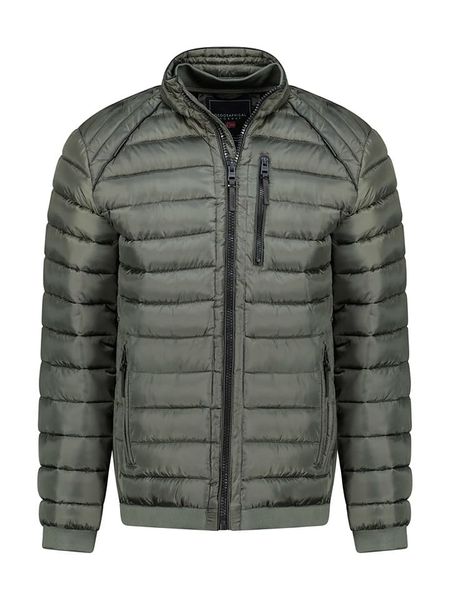 Geographical Norway Kurtka pikowana "Alonzo" w kolorze khaki rozmiar: XL. Brązowe kurtki męskie Geographical Norway, xl, bez wzorów, bez kaptura. Za 191.88 zł.