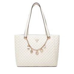 Torebka Guess. Brązowe torebki klasyczne damskie Guess, z aplikacjami, bez dodatków. Za 269.99 zł.