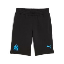 Krótki OM. Czarne szorty męskie Puma, bez wzorów, z materiału, eleganckie. Za 189.55 zł.