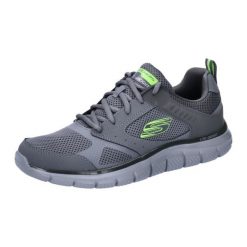 Buty do chodzenia męskie Skechers Tracksyntac. Szare buty sportowe na co dzień męskie Skechers, z syntetyku, bez zapięcia, trekkingowe, Skechers Sport. Za 300.08 zł.