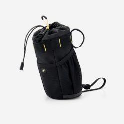 Torba na bidon do bikepackingu Riverside ADVT 900 Food Pouch 1,2 l. Czarne torebki klasyczne damskie ROCKRIDER, bez wzorów, z materiału, bez dodatków. Za 129.99 zł.
