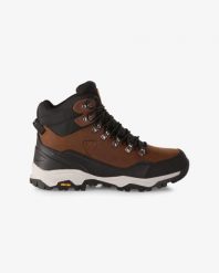 Buty trekkingowe Kilpi Tracker WP High. Brązowe obuwie trekkingowe damskie Kilpi. Za 473.69 zł.