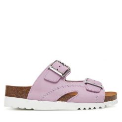 Klapki Scholl. Czerwone klapki damskie Scholl, bez wzorów, bez obcasa. Za 229.99 zł.