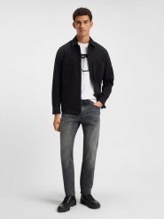 BOSS Orange Dżinsy - Regular fit - w kolorze szarym rozmiar: W34/L34. Szare jeansy męskie Boss Orange. Za 209.33 zł.