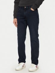 Wrangler Jeansy River 112356837 Granatowy Tapered Fit. Niebieskie jeansy męskie Wrangler. Za 259.99 zł.