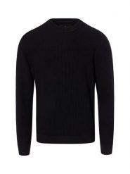 Jack & Jones sweter z dzianiny Mężczyźni Bawełna (100%) czarny, XL. Czarne swetry męskie Jack & Jones, m, bez wzorów, z bawełny, bez kołnierzyka. Za 249.95 zł.