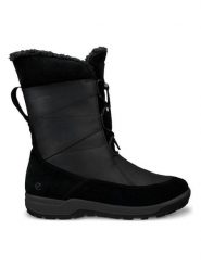 Ecco Skórzane kozaki zimowe "Trace Lite" w kolorze czarnym rozmiar: 38. Czarne kozaki damskie ECCO, z materiału, bez obcasa. Za 434.99 zł.