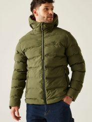 Regatta Kurtka pikowana "Altoro Thermal" w kolorze oliwkowym rozmiar: 3XL. Brązowe kurtki męskie Regatta, xl, bez wzorów, bez kaptura. Za 305.29 zł.