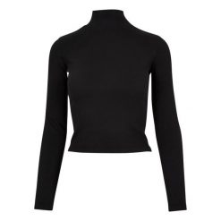 Damski sweter z wyciętymi plecami Urban Classics GT. Czarne swetry klasyczne damskie Urban Classics, na zimę, bez kołnierzyka. Za 175.50 zł.