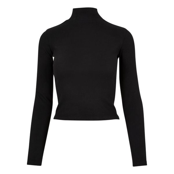 Damski sweter z wyciętymi plecami Urban Classics GT. Czarne swetry klasyczne damskie Urban Classics, na zimę, bez kołnierzyka. Za 175.50 zł.