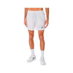 7-calowe spodenki Asics Court. Białe szorty damskie Asics, bez wzorów, sportowe. Za 204.00 zł.
