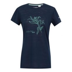 T-shirt Damski Kwiaty Escade. Niebieskie t-shirty damskie Regatta, xs, bez wzorów, z poliesteru, bez kołnierzyka. Za 115.99 zł.