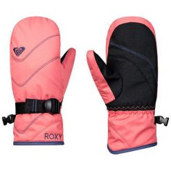 ROXY dziewczęce rękawiczki JETT SOL MITTN M różowy. Czerwone rękawiczki dziecięce Roxy, bez ramiączek. Za 175.00 zł.