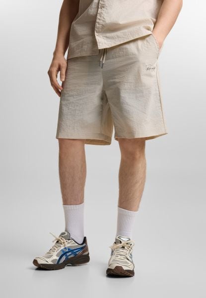 Spodenki sportowe męskie Prosto Club. Brązowe szorty męskie Prosto., l, z nylonu. Za 274.99 zł.