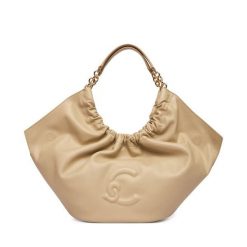 Torebka Coccinelle. Brązowe torebki klasyczne damskie Coccinelle, bez wzorów, bez dodatków. Za 1,779.00 zł.