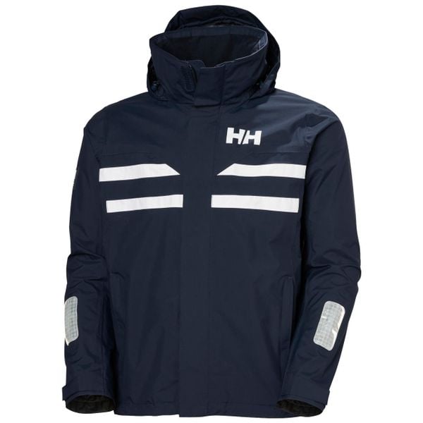 Kurtka wodoodporna Helly Hansen Quayside. Niebieskie kurtki męskie Helly Hansen, na lato, m, bez wzorów, z polaru, bez kaptura. Za 1,027.50 zł.