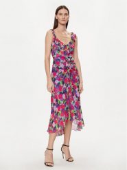 Nissa Sukienka letnia RC14754 Kolorowy Regular Fit. Sukienki damskie Nissa, na lato, bez wzorów, z wiskozy, bez kołnierzyka, bez ramiączek. Za 1,109.00 zł.