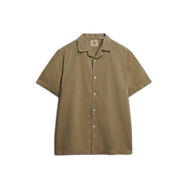 Koszula Superdry Cabana. Niebieskie koszule męskie Superdry., s, bez wzorów, z materiału, bez kołnierzyka, bez ramiączek. Za 231.65 zł.