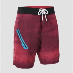 Spodenki szorty do sportów wodnych UV męskie Aztron Stardust Red. Czerwone szorty męskie Aztron, z elastanu, bez kołnierzyka. Za 125.00 zł.