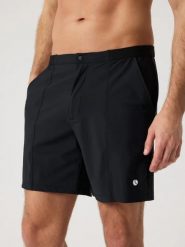 Bjorn_borg ACE CLASSIC 8" SHORTS Czarny – BLACK BEAUTY. Czarne szorty męskie Björn Borg, bez wzorów. Za 288.00 zł.
