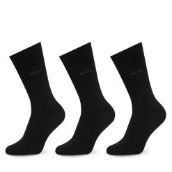 Skarpety długie BOSS. Czarne skarpetki męskie Boss, bez wzorów. Za 89.99 zł.