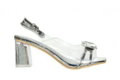 Sandały Laura Vita Matia 07 Argent 202051, Srebrny, Skóra naturalna - 37. Szare sandały damskie Laura Vita, bez wzorów, z materiału, bez obcasa, na obcasie. W wyprzedaży za 134.10 zł.