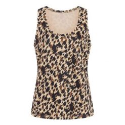 Damski tank top Protest Kaiten. Brązowe topy sportowe damskie Protest, xl, bez wzorów, z materiału, bez ramiączek. Za 239.50 zł.