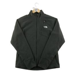 Second life - The North Face polarowa kurtka męska - Jak nowy. Czarne kurtki męskie The North Face, m, bez wzorów, z polaru, eleganckie, bez kaptura. Za 170.36 zł.