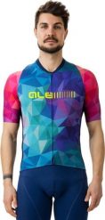 Koszulka rowerowa męska Alé Valley. Niebieskie t-shirty sportowe męskie ALÉ CYCLING, na lato, l, z materiału, bez ramiączek, rowerowe. Za 562.40 zł.
