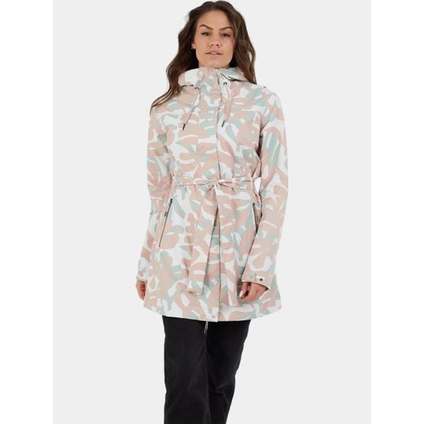 Płaszcz przeciwdeszczowy damski Fundango Regina II. Brązowe kurtki przeciwdeszczowe damskie Fundango, xl, bez kaptura. Za 419.90 zł.