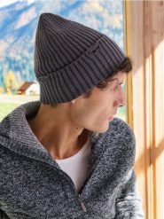 Czapka - szary. Szare czapki męskie Sinsay, bez wzorów, z bawełny. Za 25.99 zł.