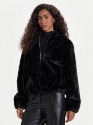 Vero Moda Futro Sonjaliga 10331291 Czarny Regular Fit. Czarne futra damskie Vero Moda, xl. Za 269.99 zł.