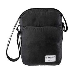 Torba Crossbody Sidero 4L. Czarne torby męskie na ramię Hi-tec, bez wzorów, z materiału, na ramię. Za 77.65 zł.