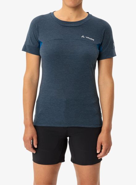 Koszulka damska Vaude Scopi T-Shirt IV. Zielone t-shirty damskie Vaude, s, bez wzorów, z materiału, bez kołnierzyka. Za 174.79 zł.