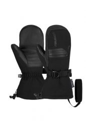 Rękawiczki narciarskie Reusch unisex. Czarne rękawiczki damskie REUSCH, na zimę, bez wzorów, z materiału. Za 436.35 zł.