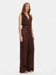 Marciano Guess Kombinezon 5YGD24 7350A Brązowy Regular Fit. Brązowe kombinezony damskie Marciano Guess, z aplikacjami, z syntetyku, bez kołnierzyka, bez ramiączek. Za 659.00 zł.