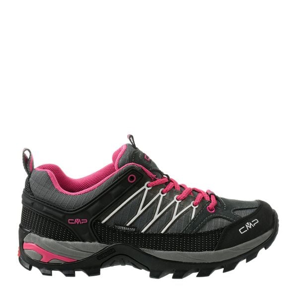 Buty trekkingowe damskie CMP Rigel Low wodoodporne. Czarne obuwie trekkingowe damskie CMP. Za 299.00 zł.