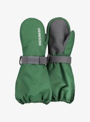 Rękawiczki dziecięce Didriksons Biggles Mittens. Zielone rękawiczki dziecięce Didriksons, z syntetyku, bez ramiączek. Za 80.29 zł.