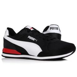 Buty męskie sportowe do chodzenia Puma ST RUNNER V3 MESH. Czarne buty sportowe na co dzień męskie Puma, z meshu, bez zapięcia, trekkingowe. Za 209.00 zł.